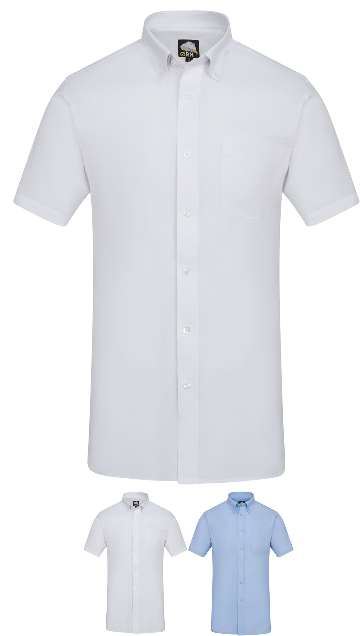 Orn 5500 Short Sleeve Essential Oxford Shirt